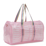 Hamster London Hampton Duffle Bag Pink