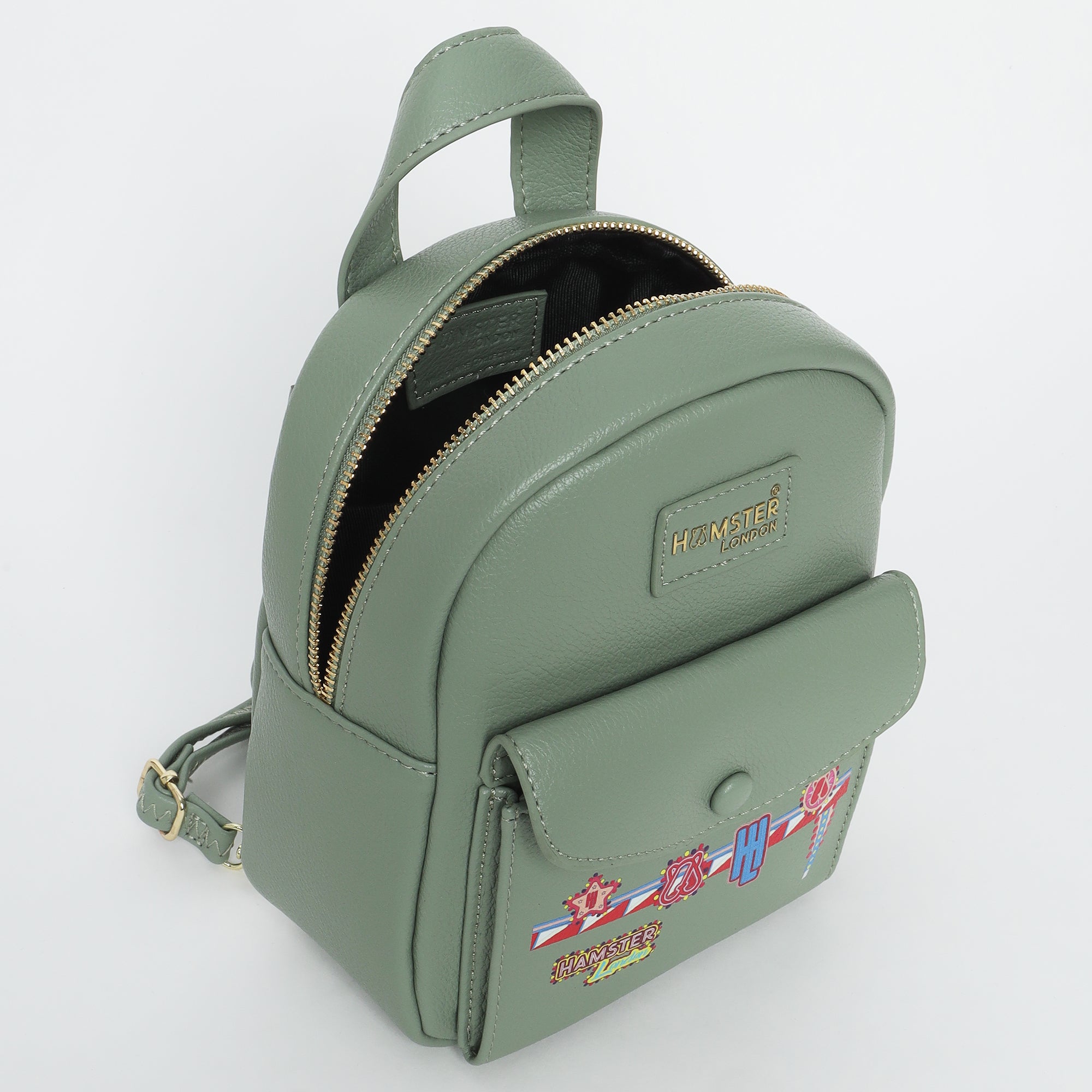 HL Millionaire Picadelly Circus Mini Backpack Green