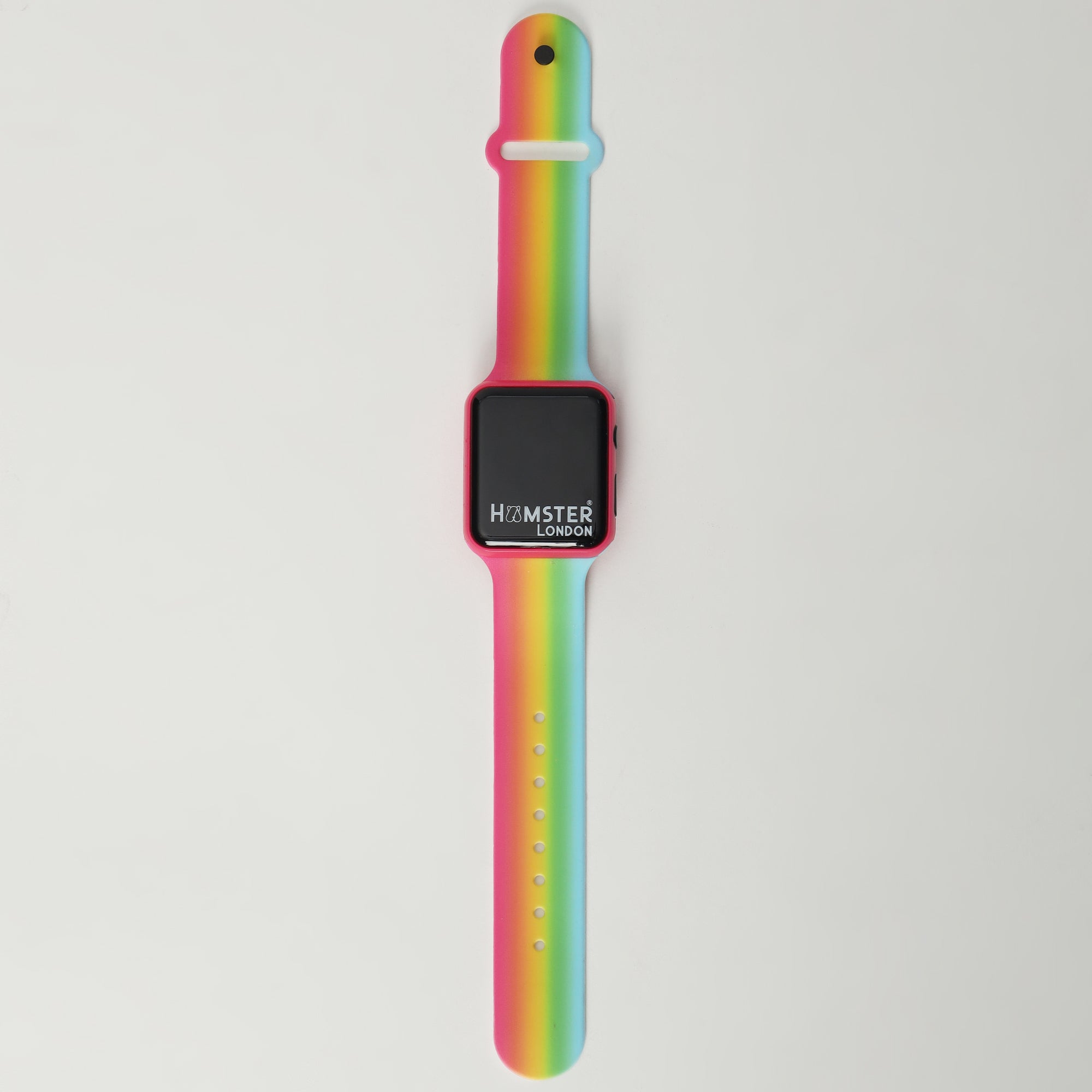 Hamster London Digital Rainbow Watch