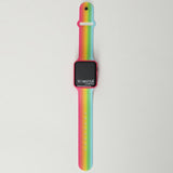 Hamster London Digital Rainbow Watch