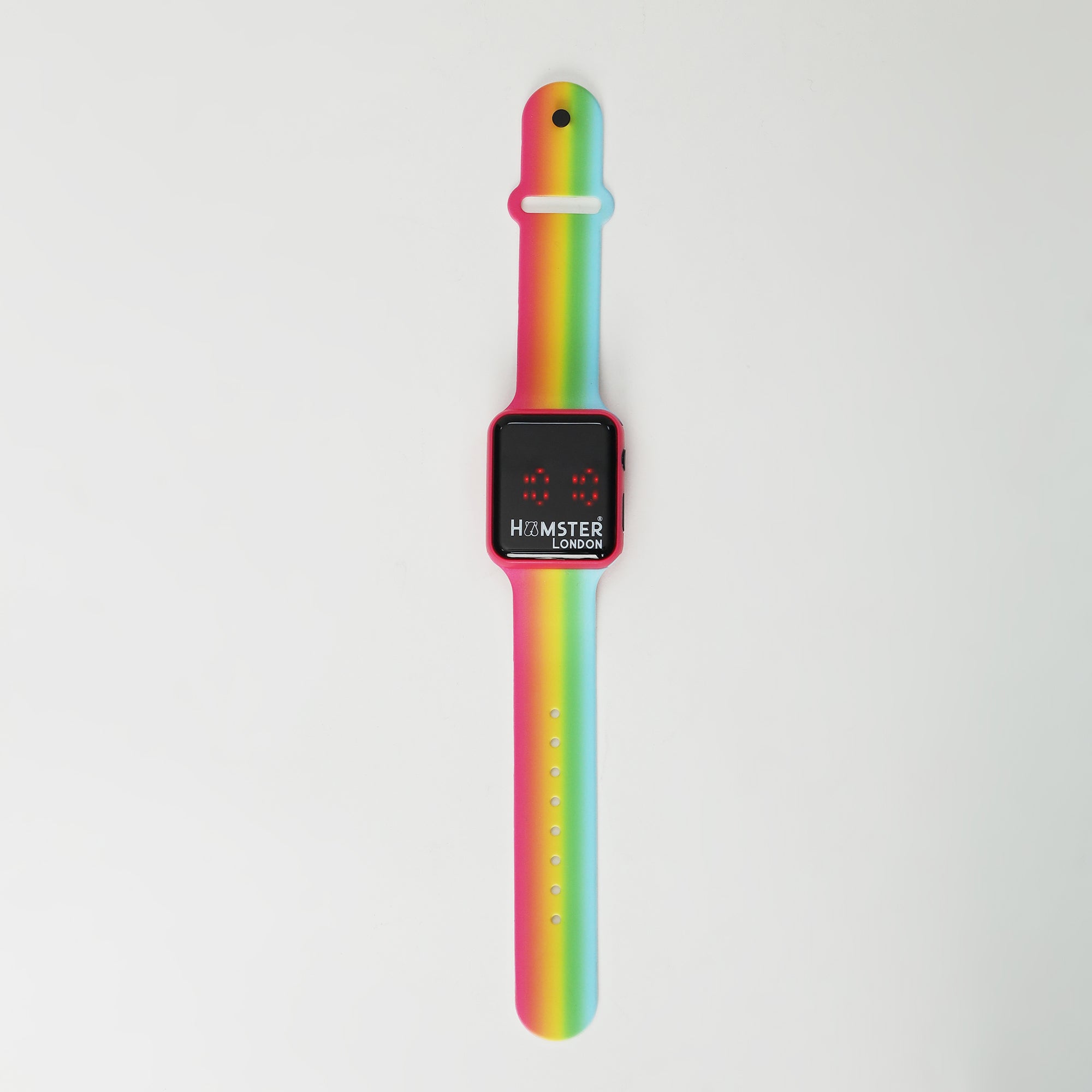 Hamster London Digital Rainbow Watch