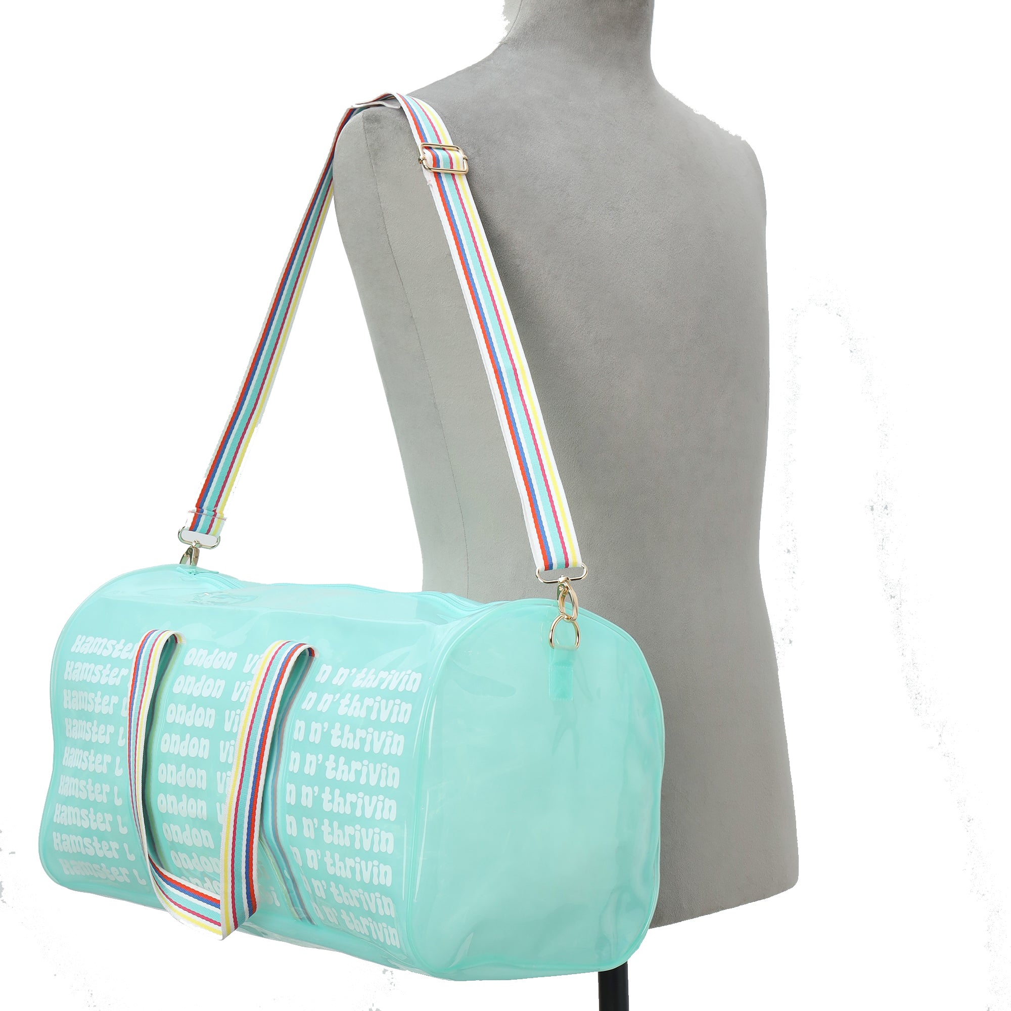 Hamster London Hampton Duffle Bag Aqua