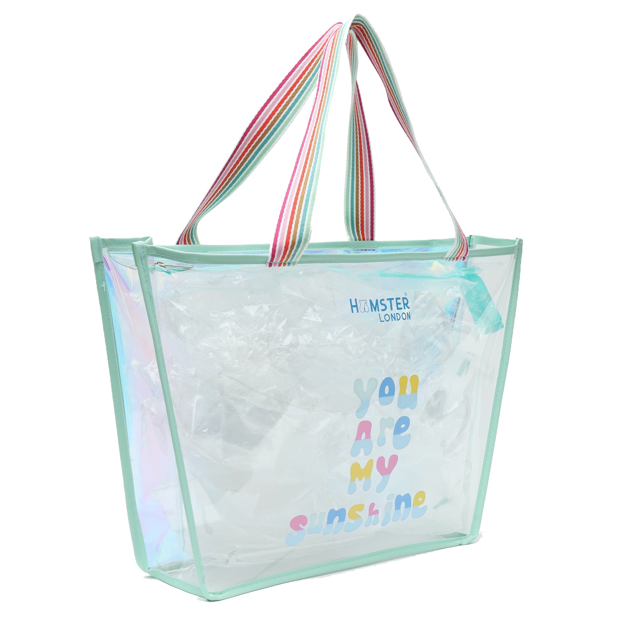 Hamster London Sunshine Tote Aqua