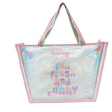 Hamster London Fun & Funky Tote in Pink