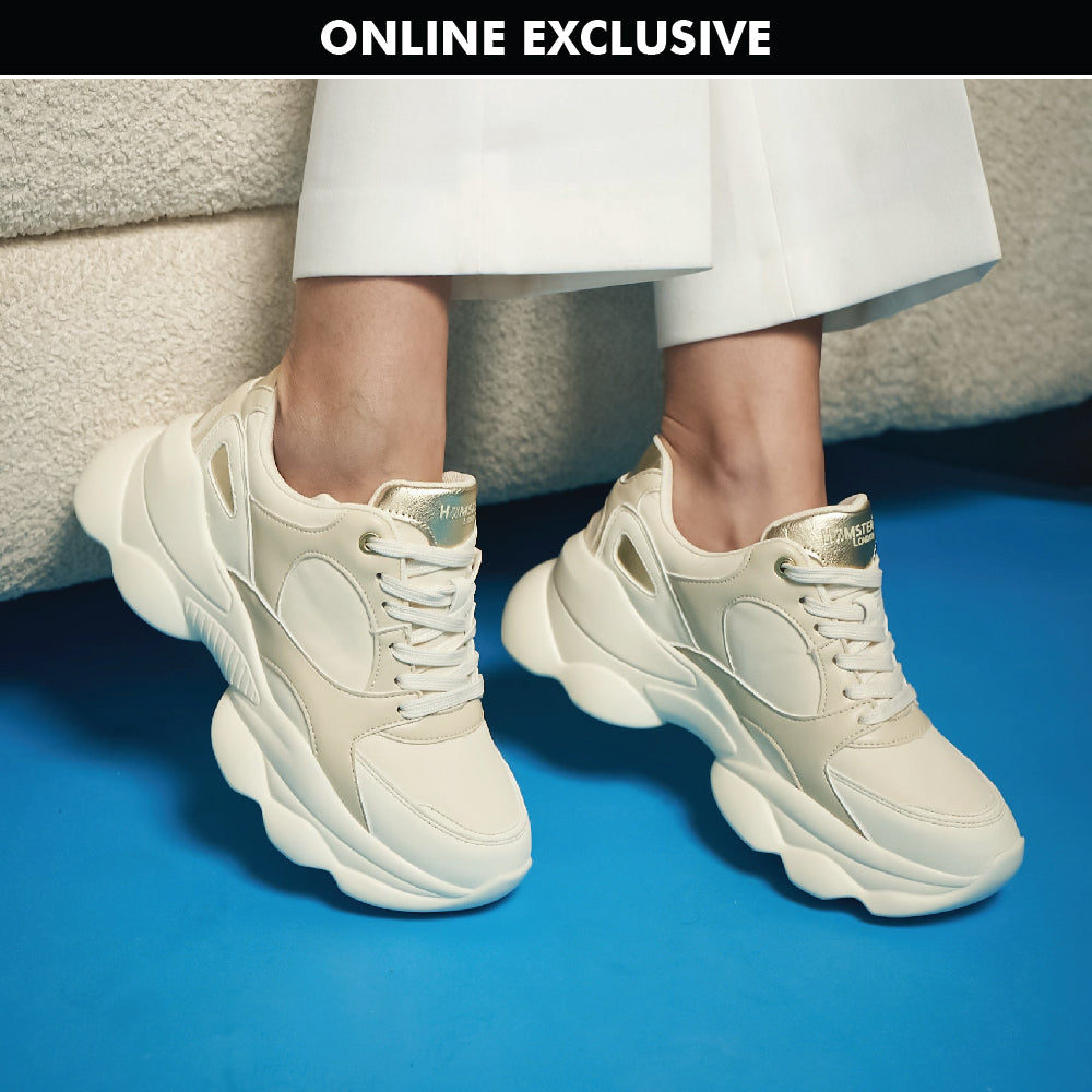 Hamster London Bubble Cream Sneakers