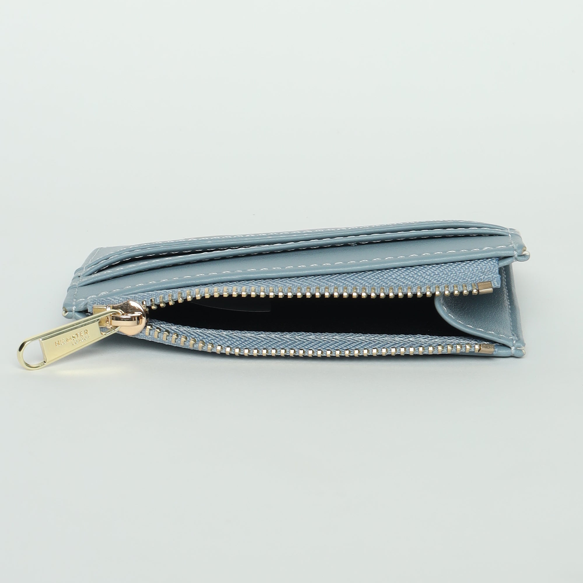 Hamster London Millionaire Mayfair Cardholder with Zip Blue