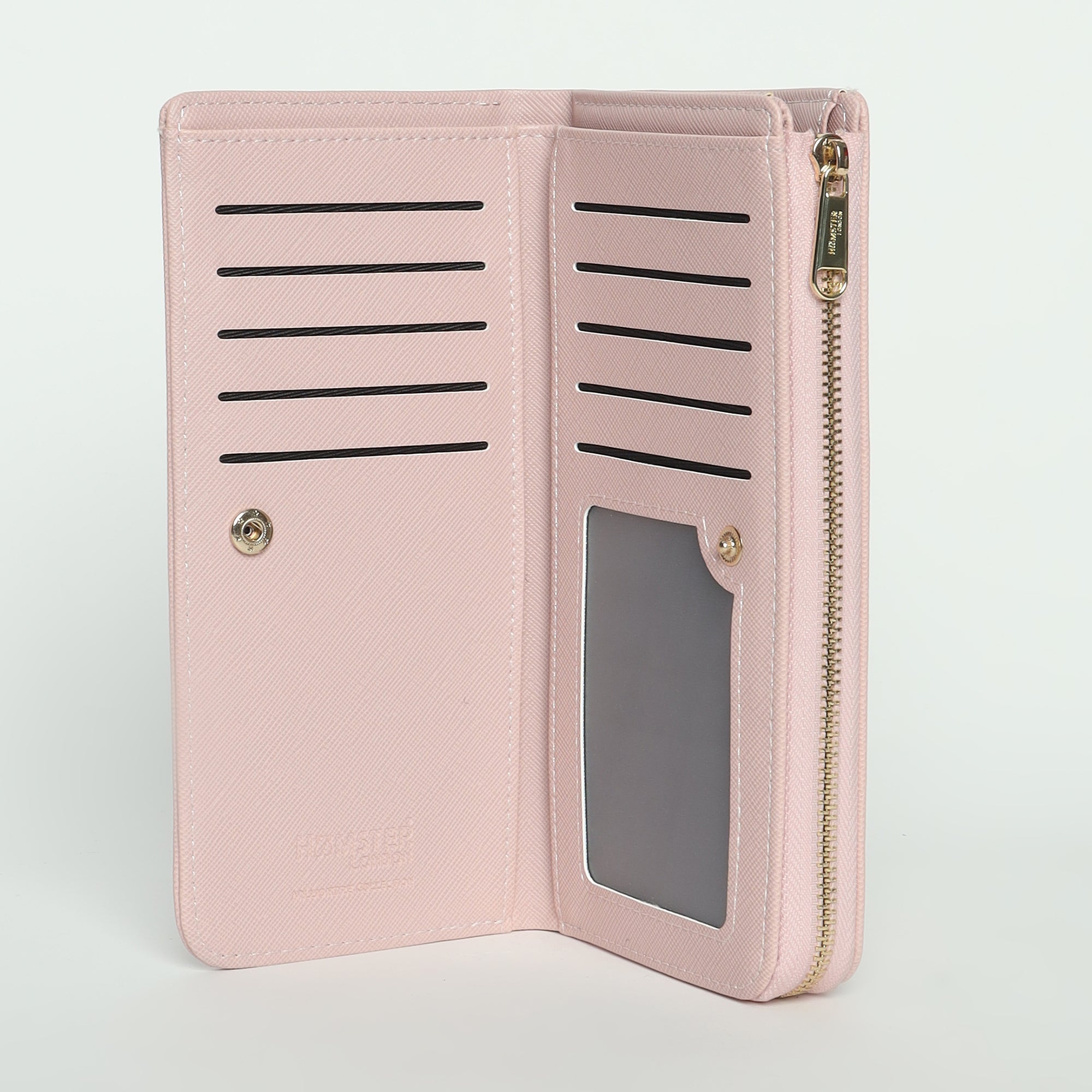 Hamster London Millionaire Oxford Wallet Pink