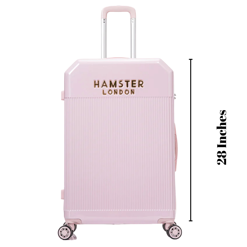 Hamster London High Candy Luggage Pink 28 Inch