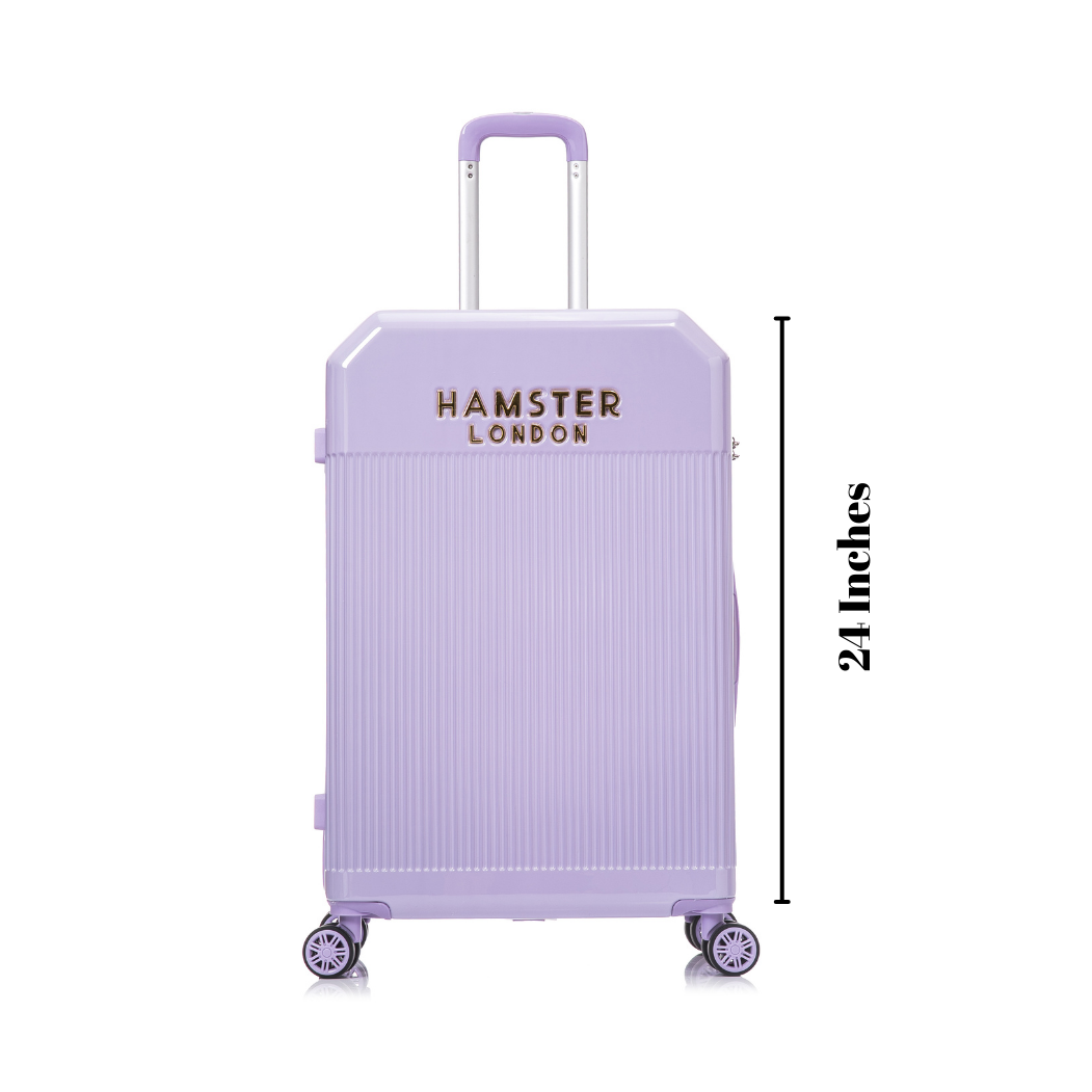 Hamster London High Candy Collection Suitcase Purple 24In