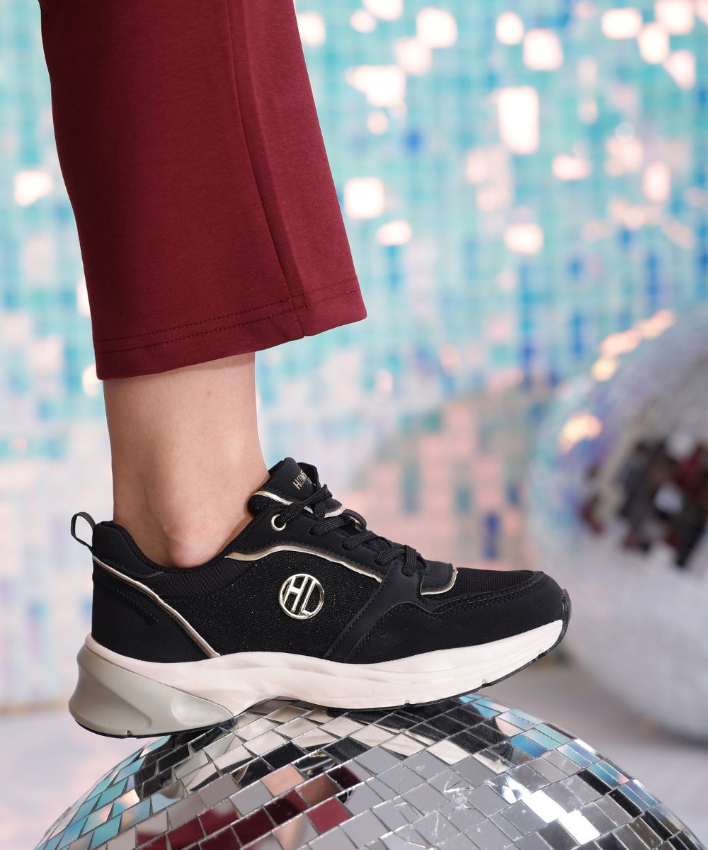 Hamster London Signature Black Sneakers
