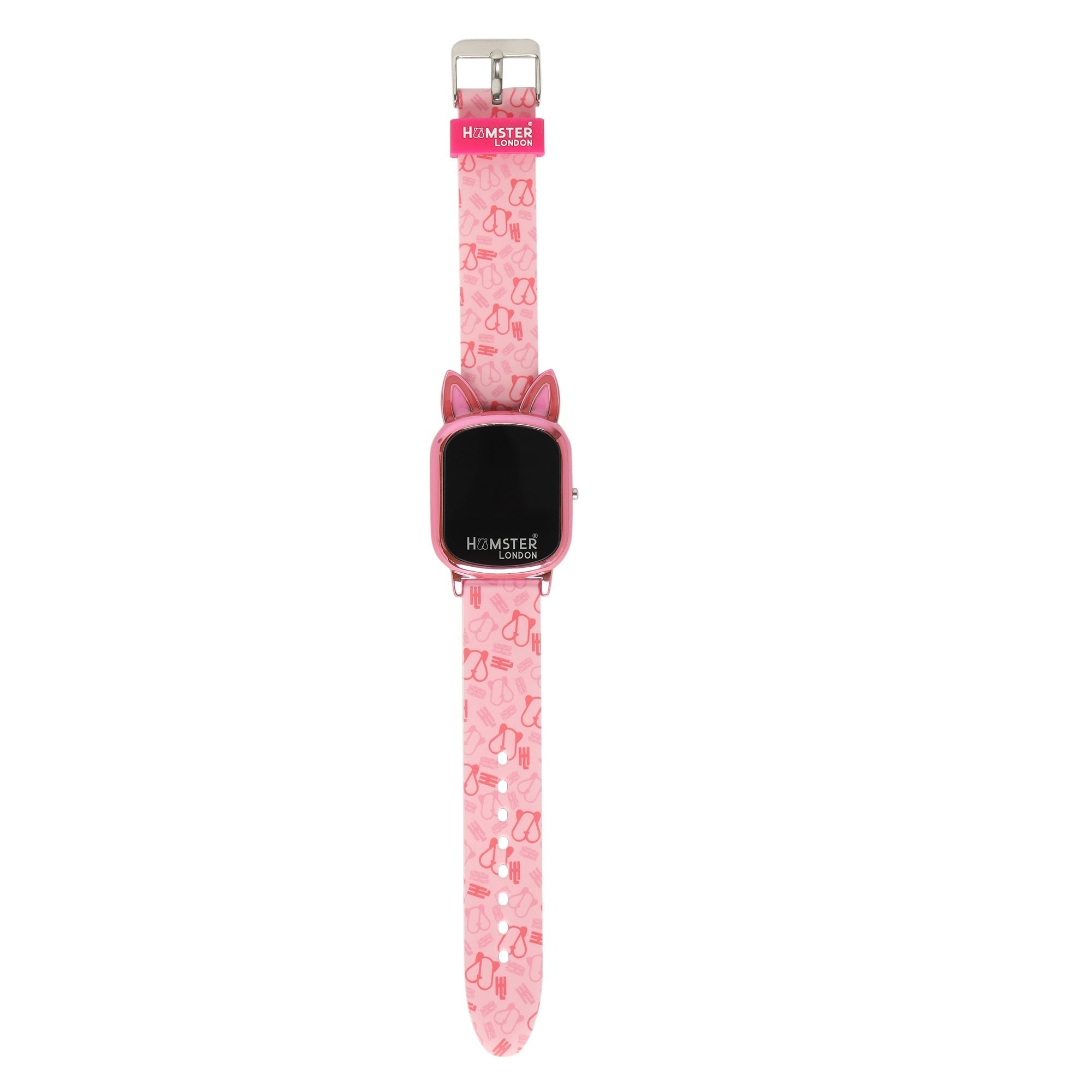 Hamster London Unicorn Metal Horn Classic Digital Watch