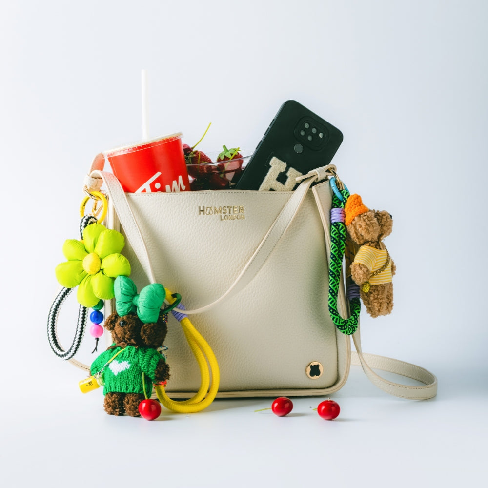Hamster London Roma Top Handle Beige