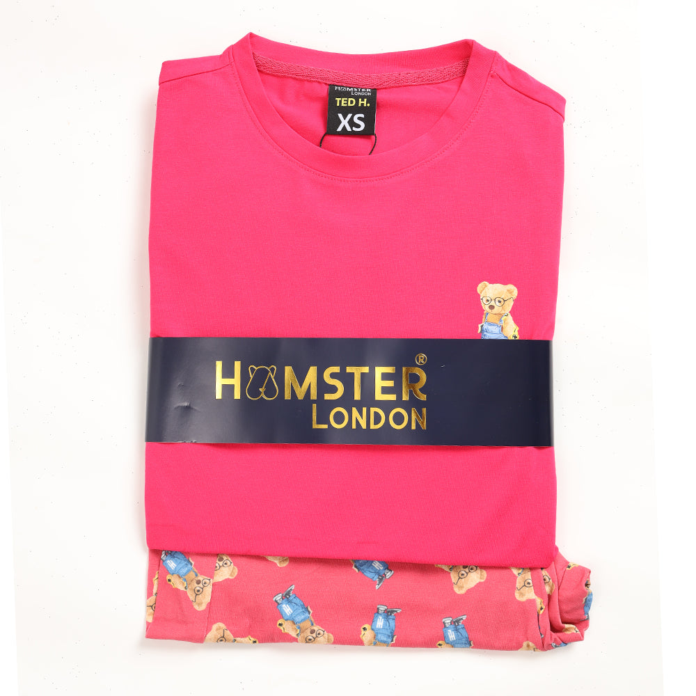 HL Ted H Love Coord Set Pink Lower & Pink Tee