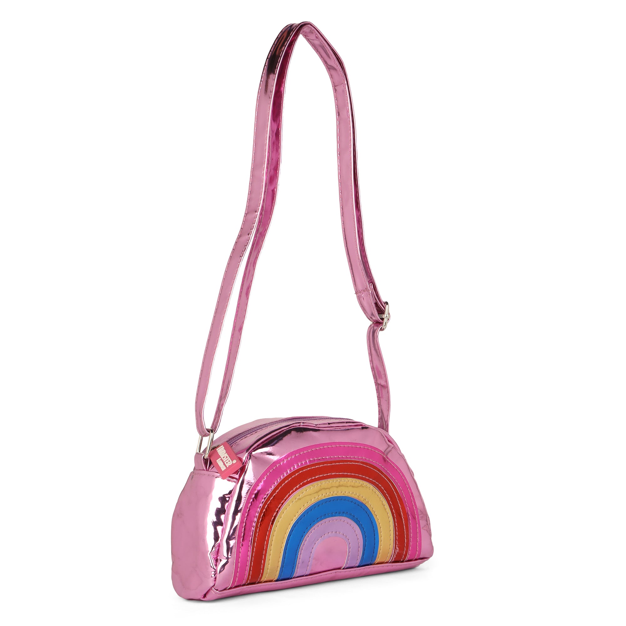 Hamster London MOB Shiny Rainbow Sling