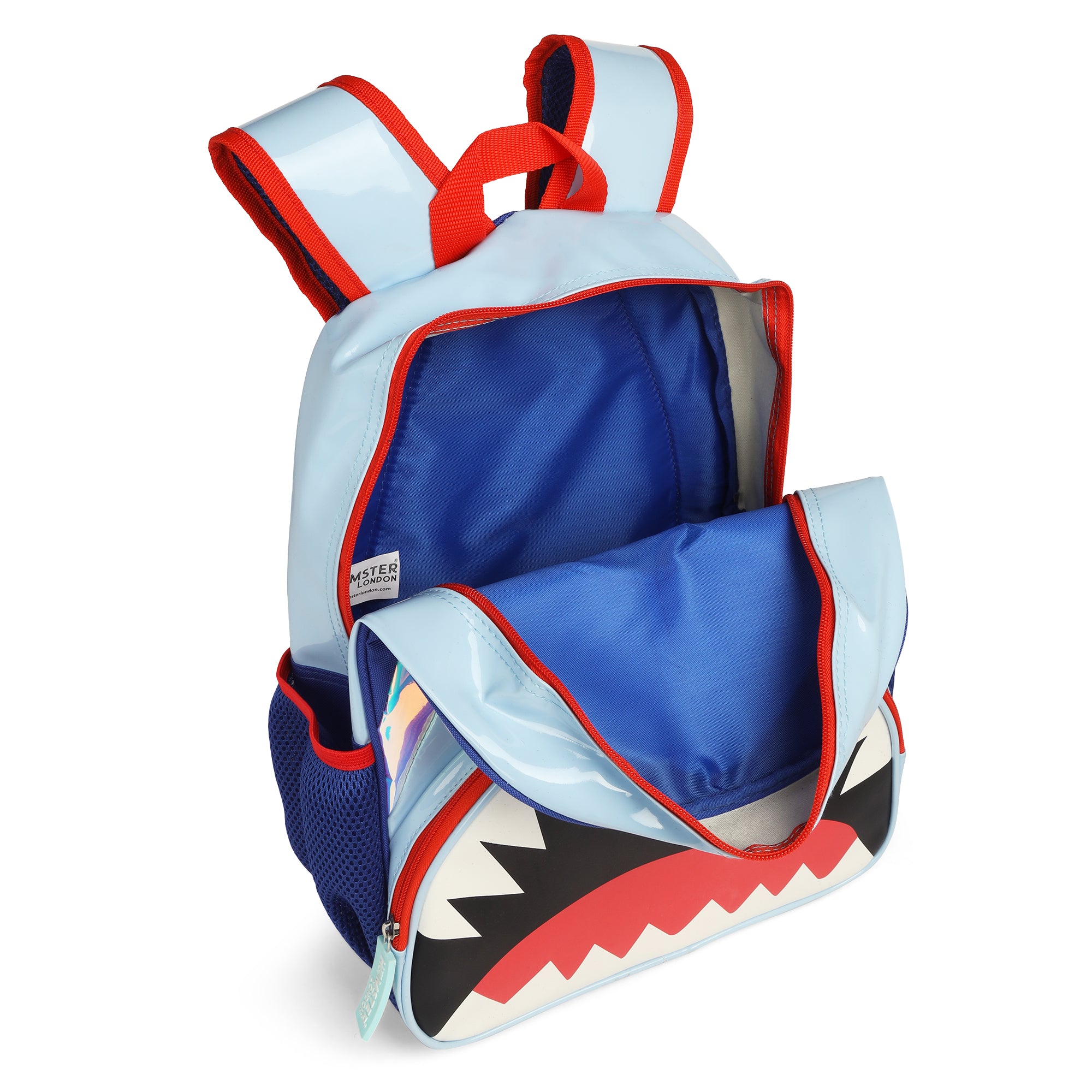 Hamster London Sparkle Party Shark Backpack