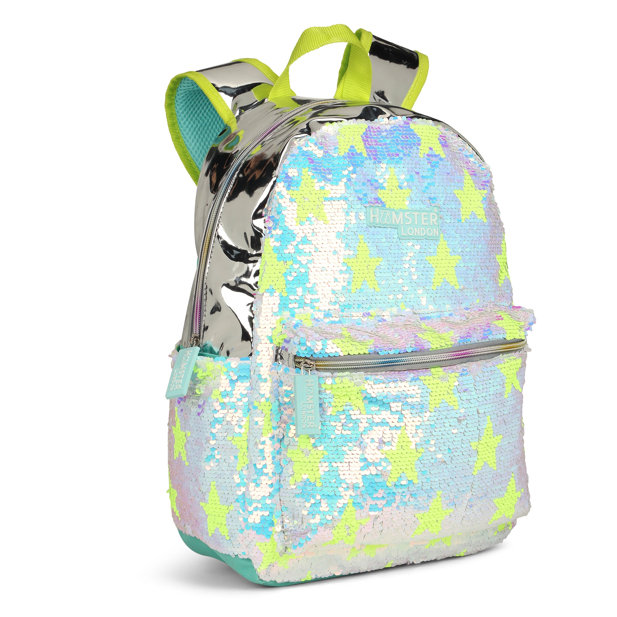 Hamster London Sparkle Party Star Backpack