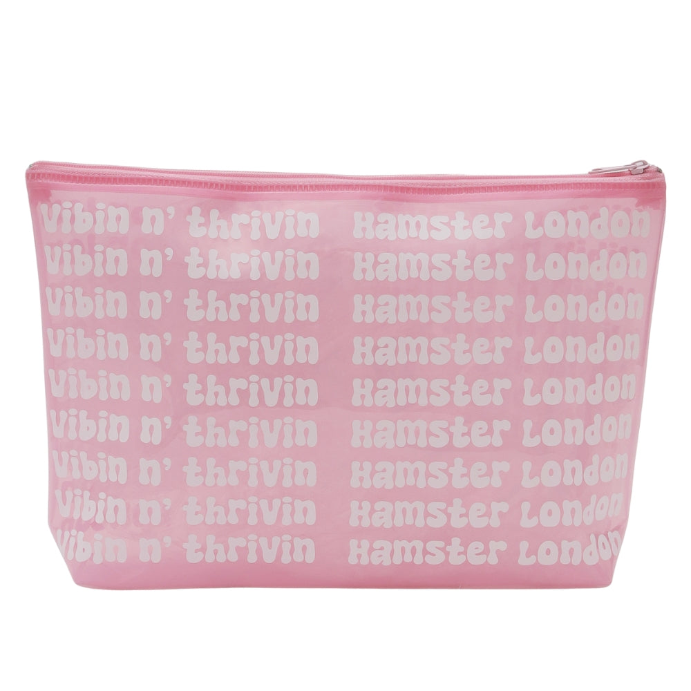 Hamster London Hampton Boat Pouch Pink