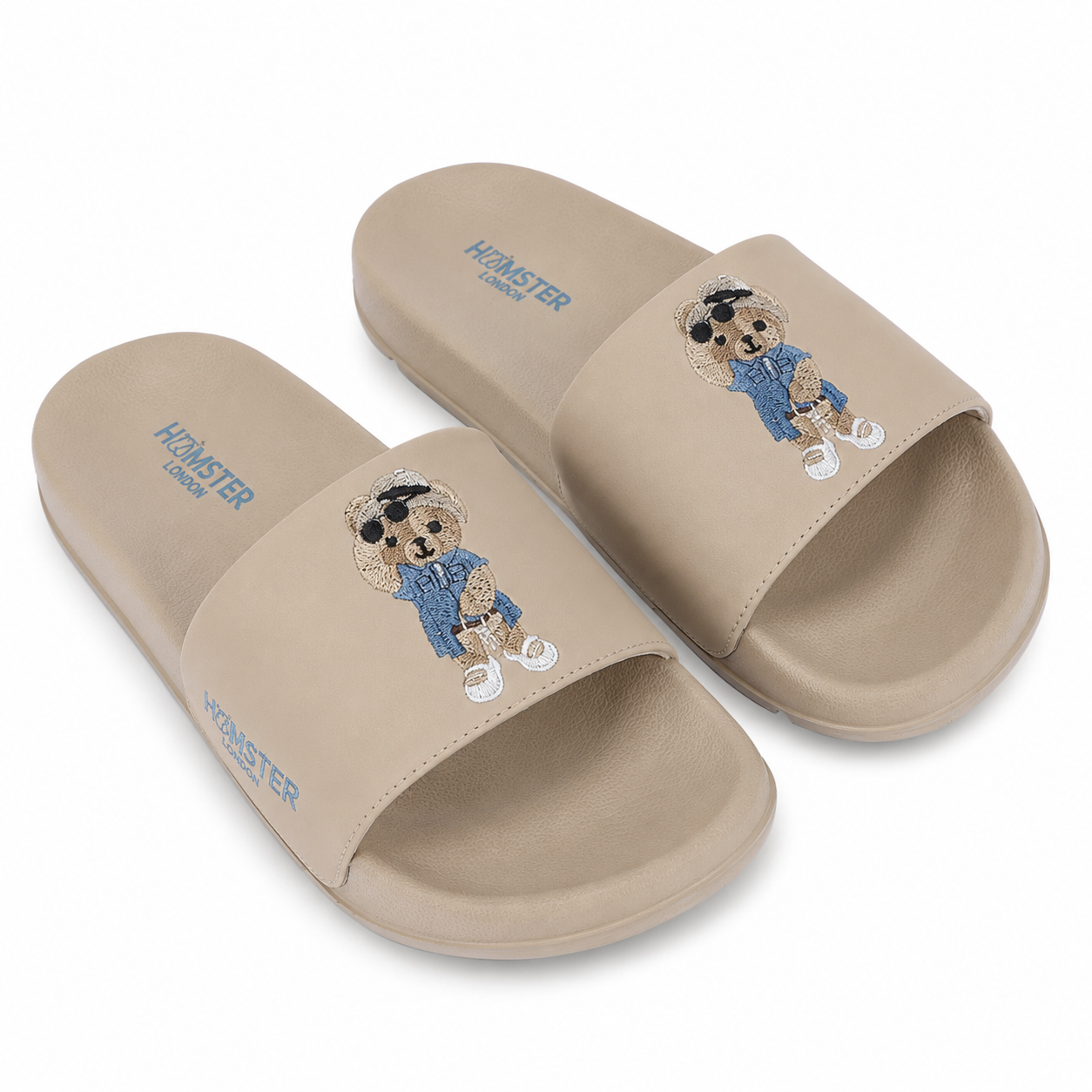 Hamster London Ted H Romeo Slides Beige