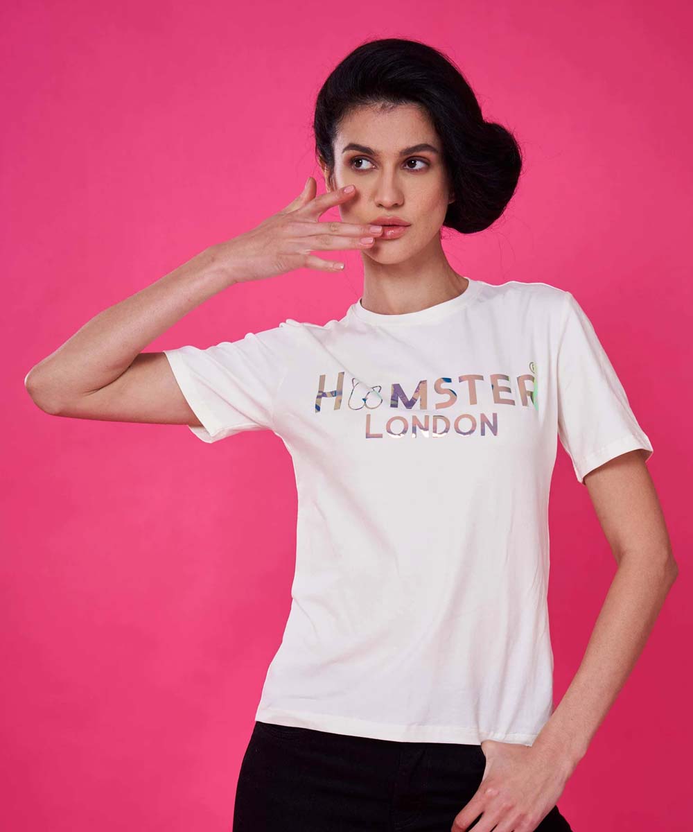 Hamster London Classic Holo Party T Shirt