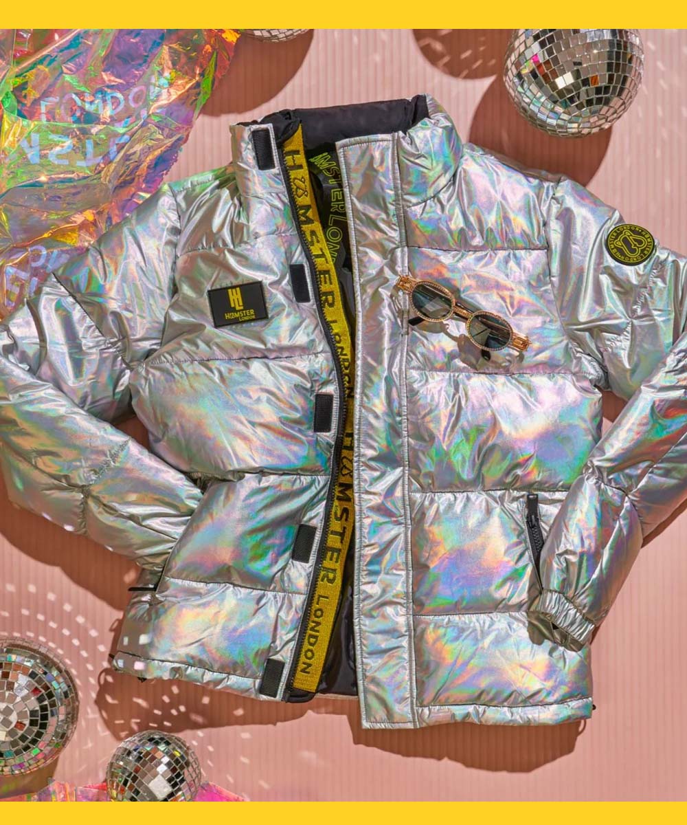 Hamster London Crystal Jacket Silver