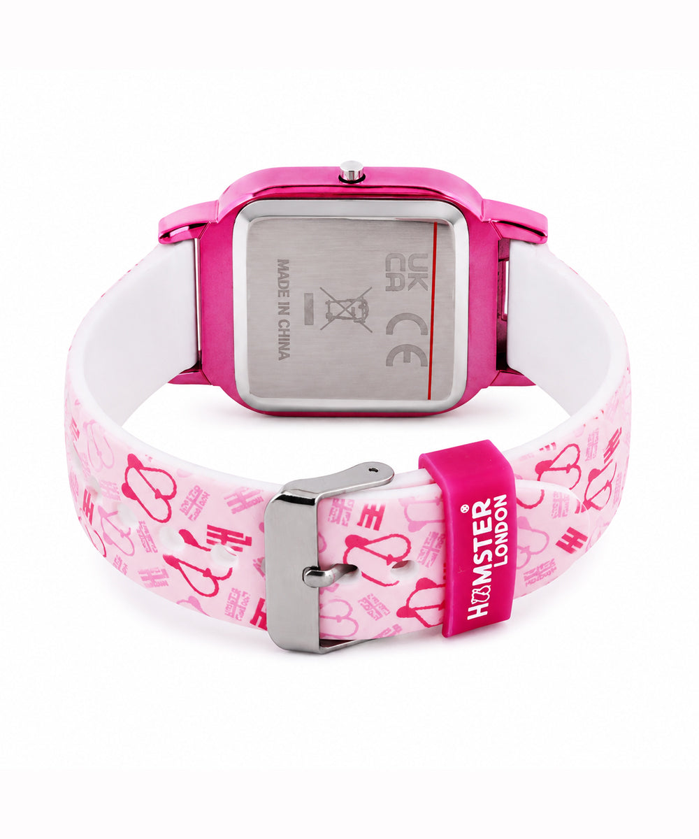 Hamster London Unicorn Metal Horn Classic Digital Watch