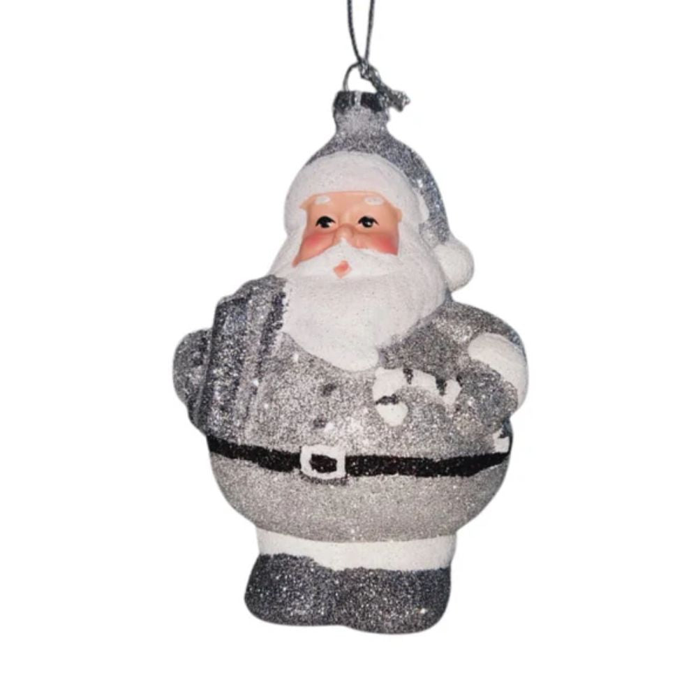 Hamster London Holy Hanging Santa White