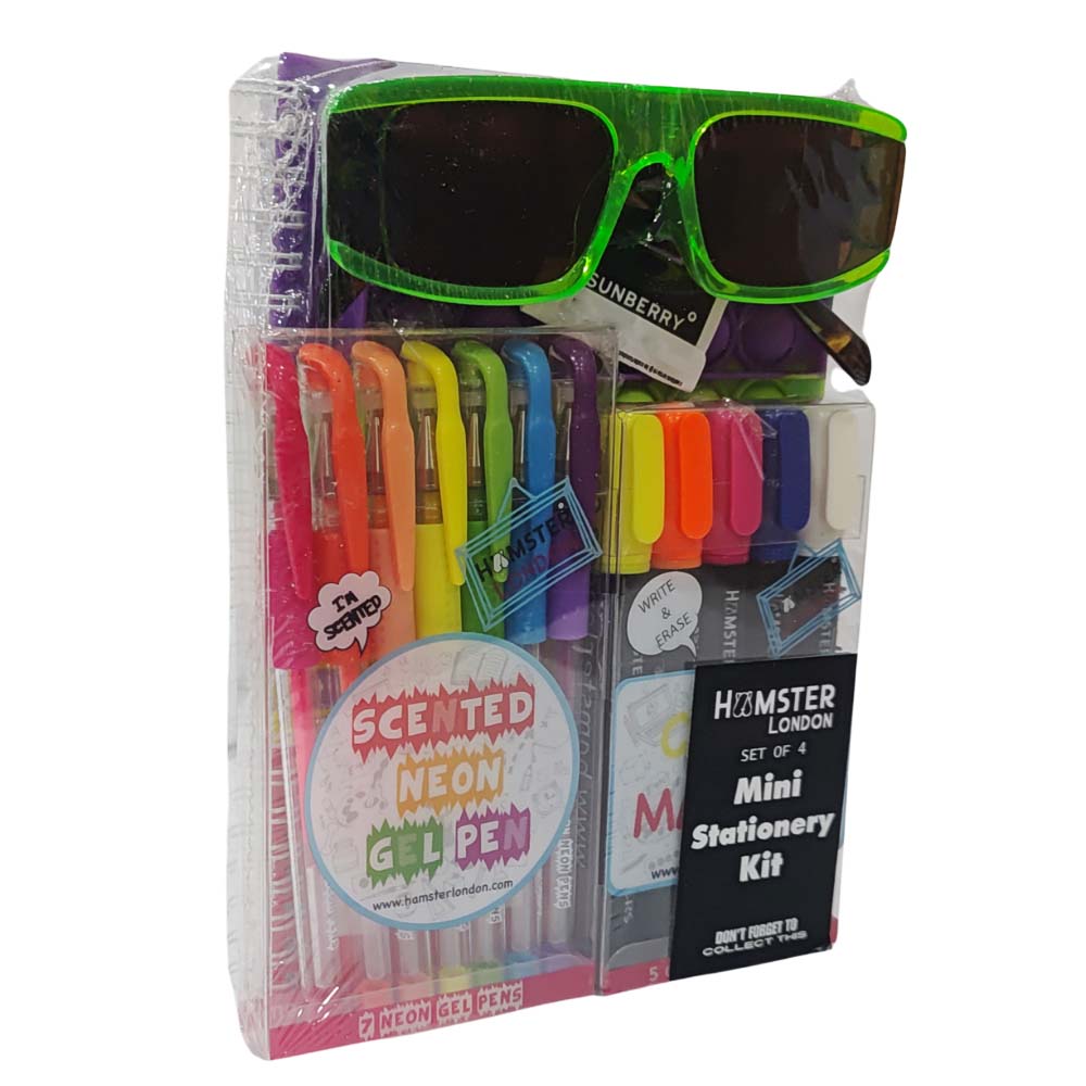 Hamster London Mini Stationery Kit