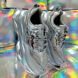 Hamster London Marcella Party Silver Sneakers