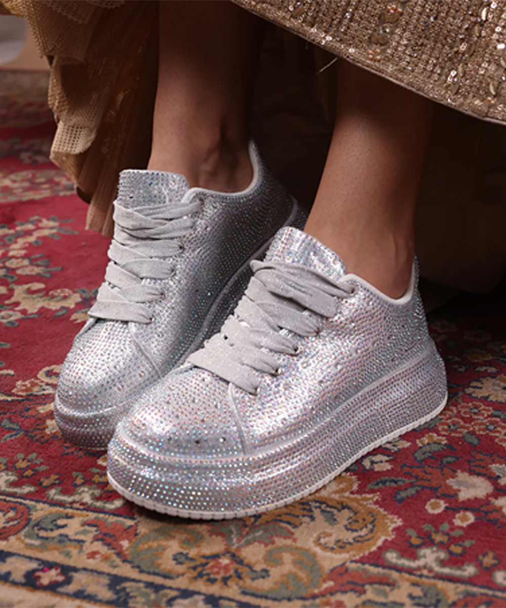 Hamster London Queen Sneakers Silver