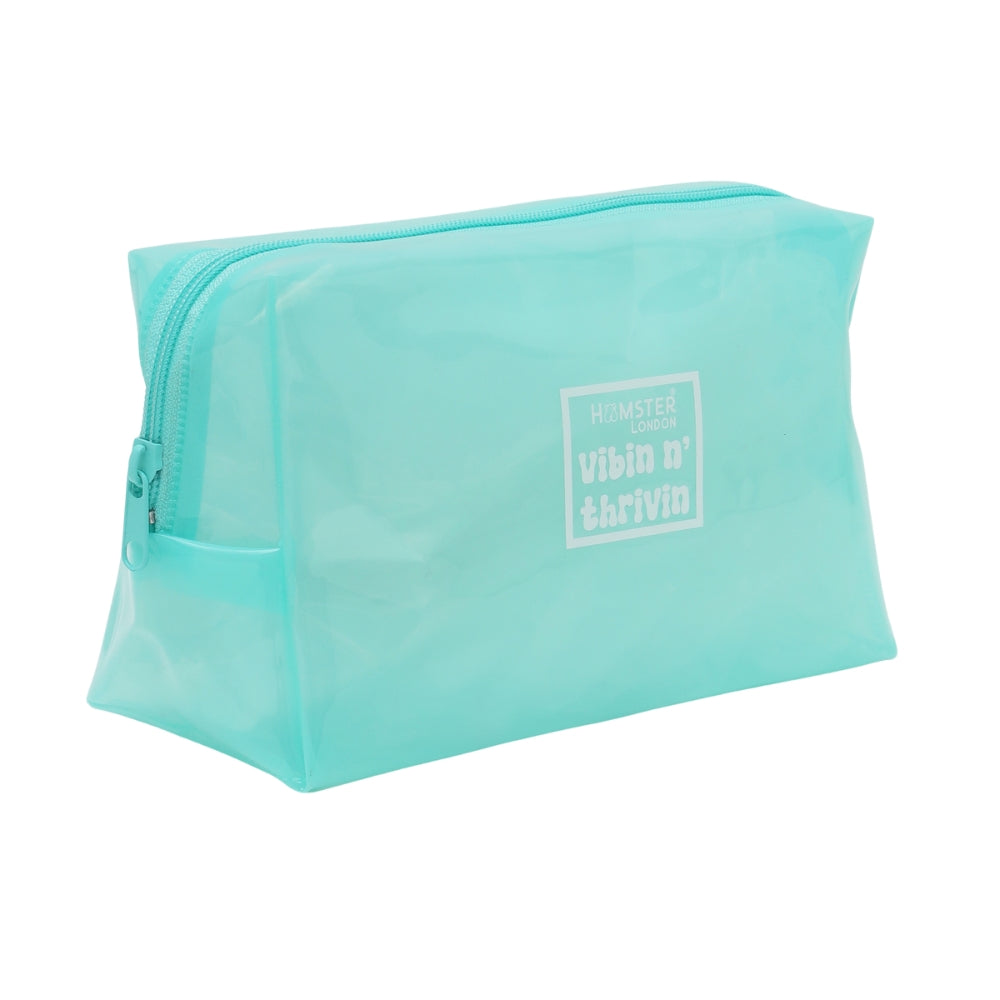 Hamster London Hampton Rectangle Pouch Aqua