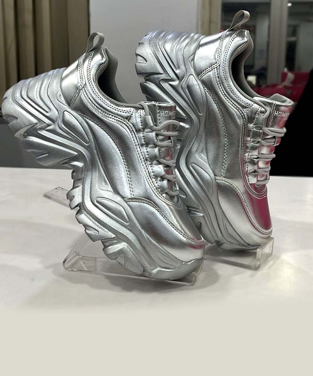 Hamster London Ultimate Silver Sneakers