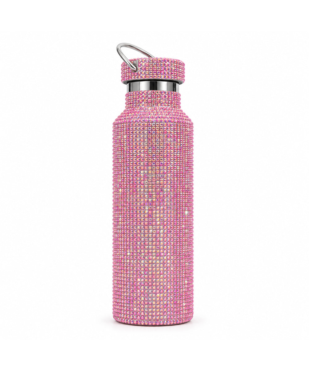 Hamster London Crystal Gem Bottle Hot Pink