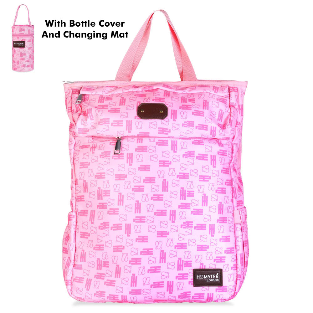 Hamster London Classic All-In-One Bag Pink