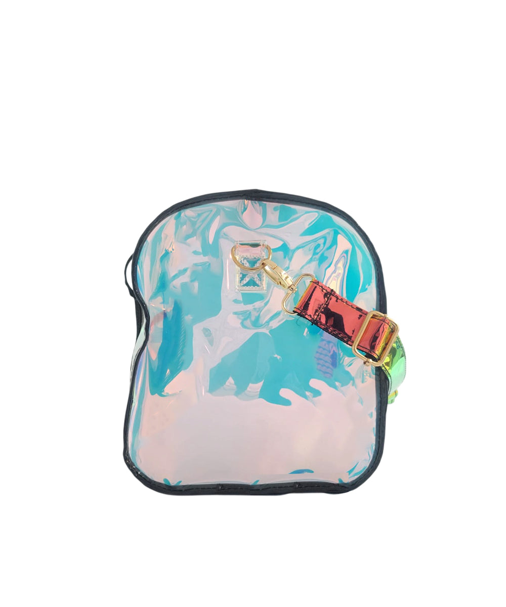 Hamster London Shiny Classic Duffle Bag Black Large