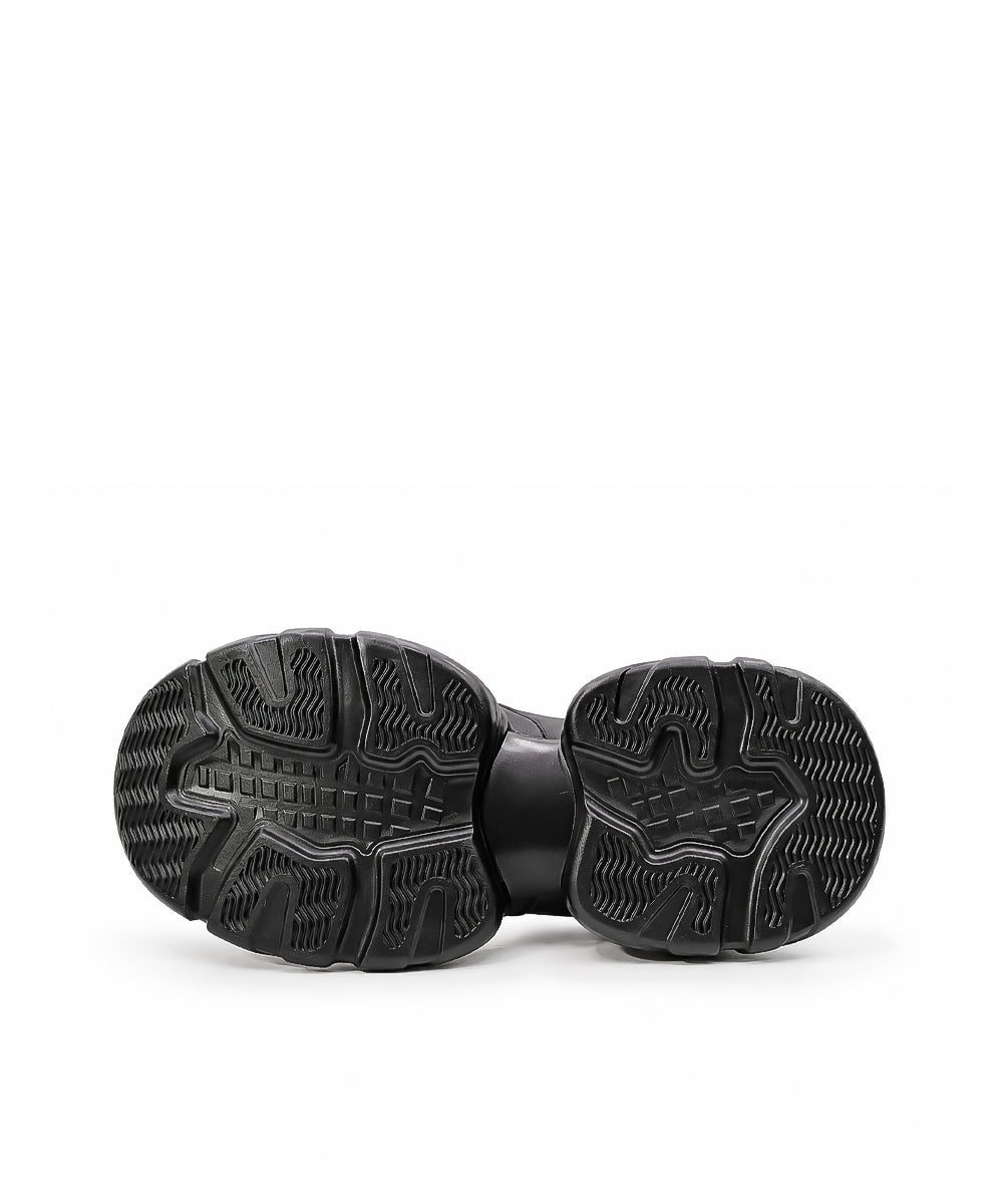 Hamster London Matte Black Party Sneakers