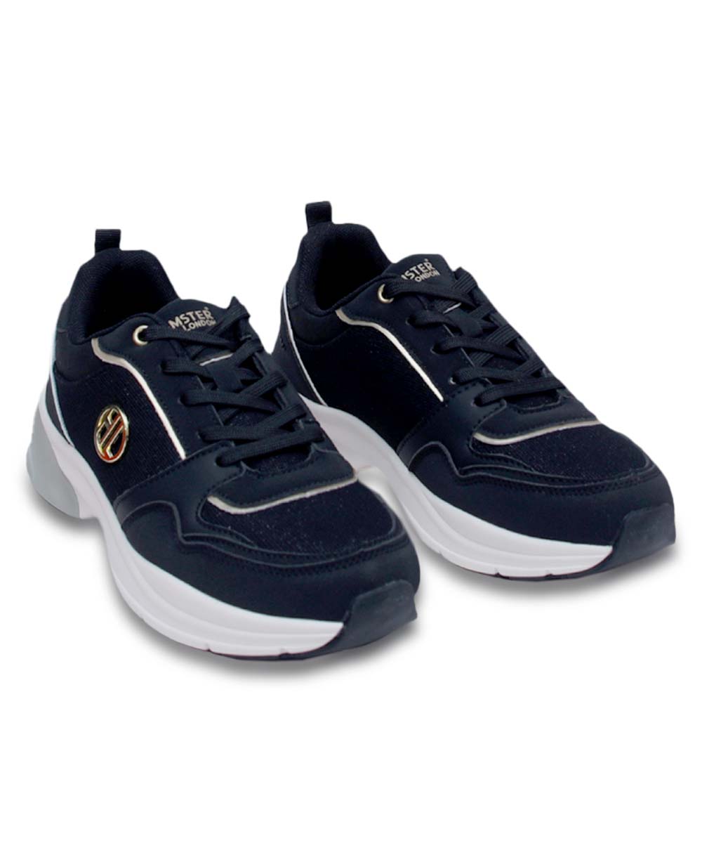 Hamster London Signature Black Sneakers