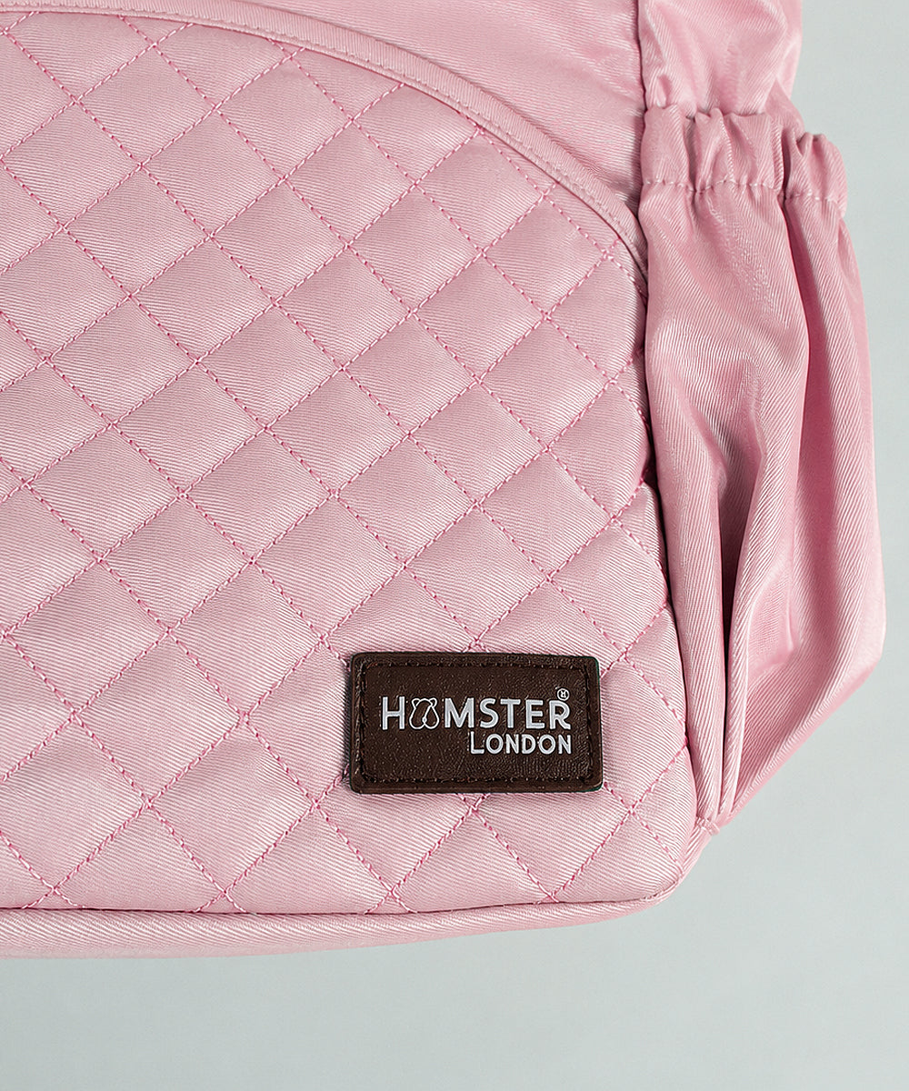 Hamster London Alba All-In-One Bag Pink