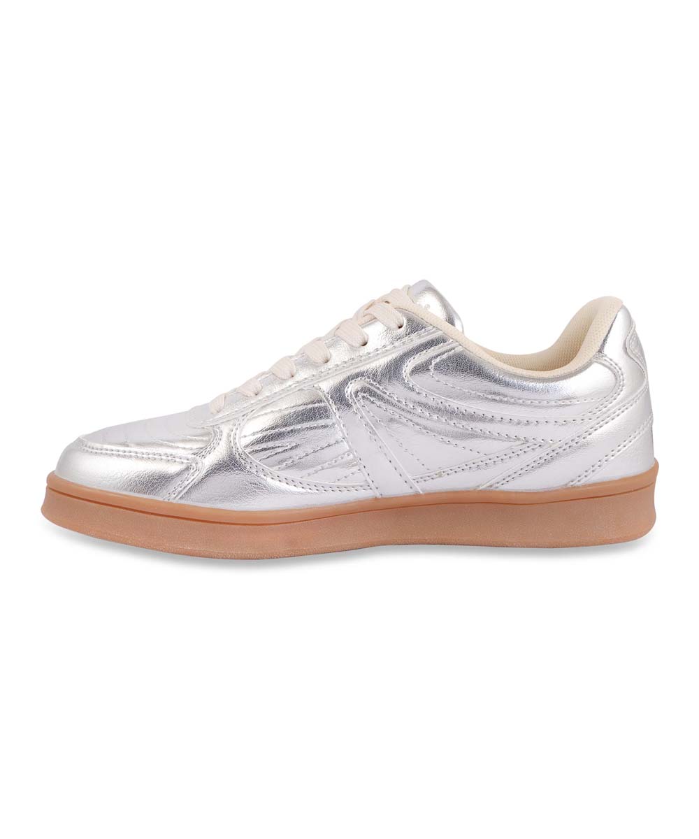 Hamster London Haven Kicker Party Silver Sneakers