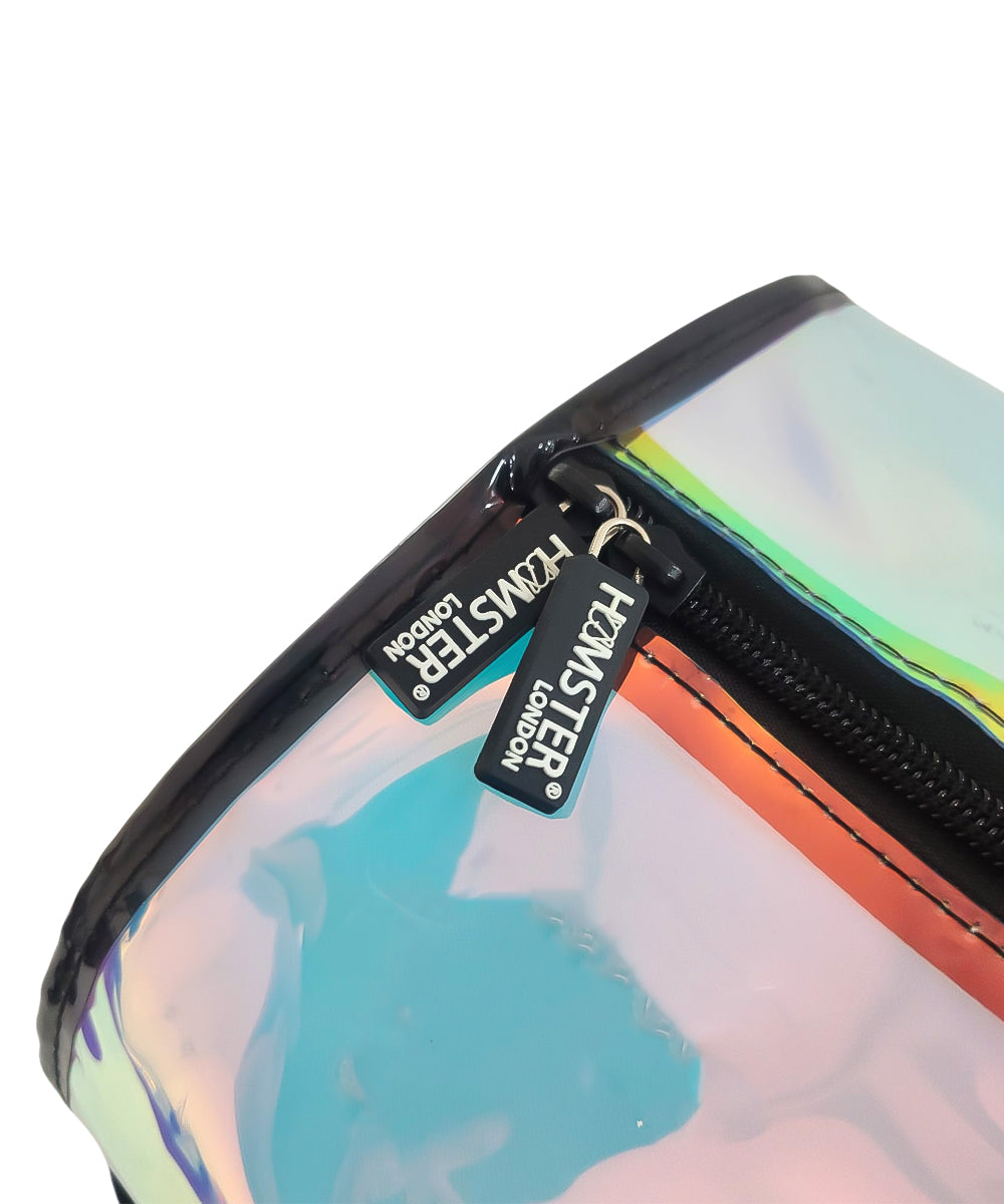Hamster London Shiny Classic Duffle Bag Black Large