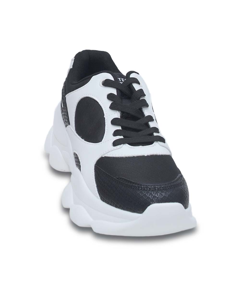 Hamster London Bubble White Black Sneakers