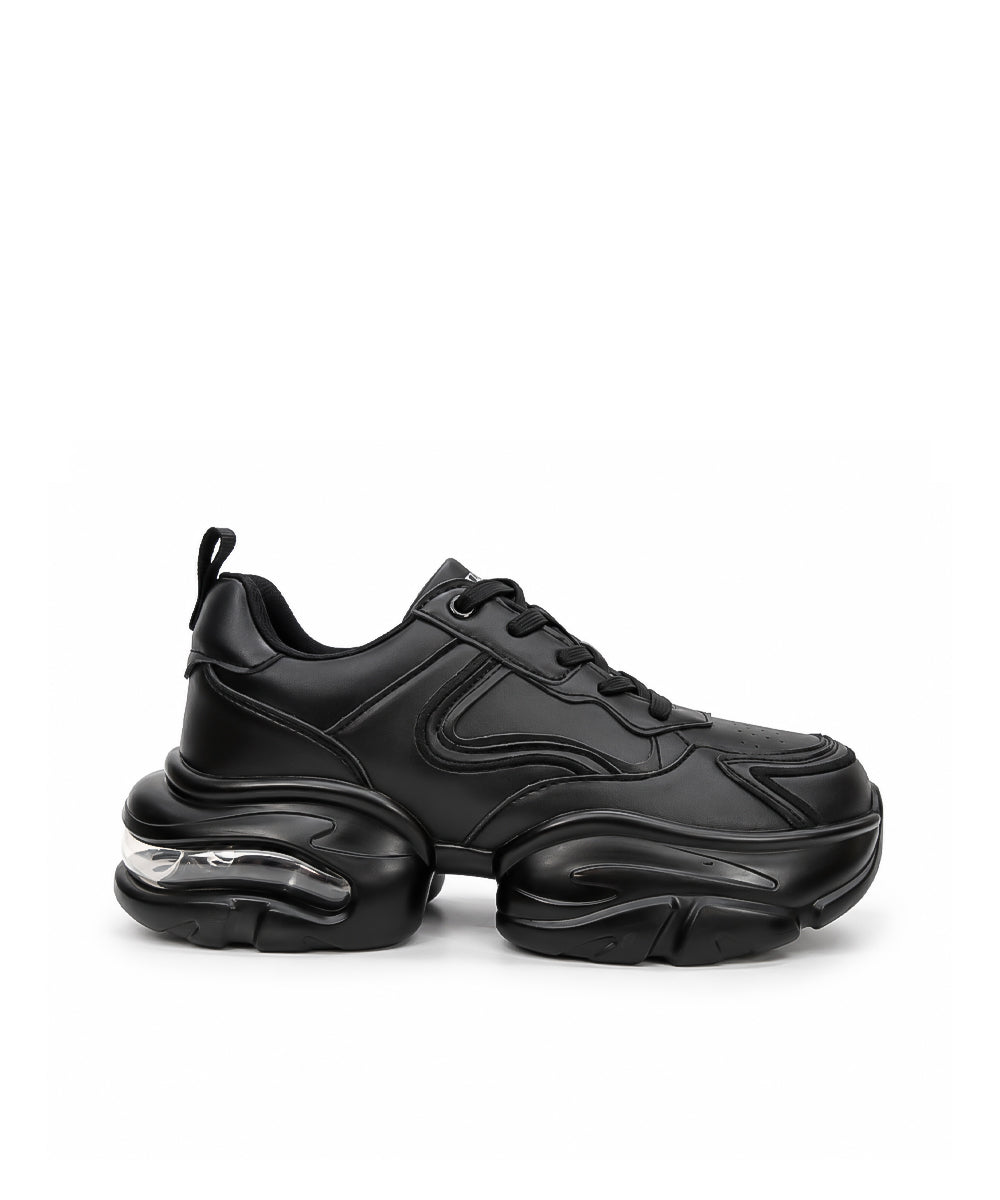 Hamster London Matte Black Party Sneakers