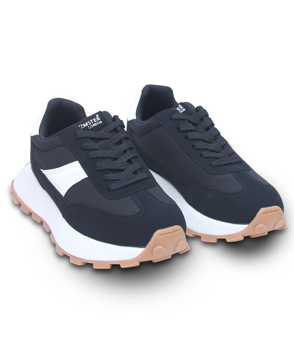 Hamster London Smart Black Sneakers
