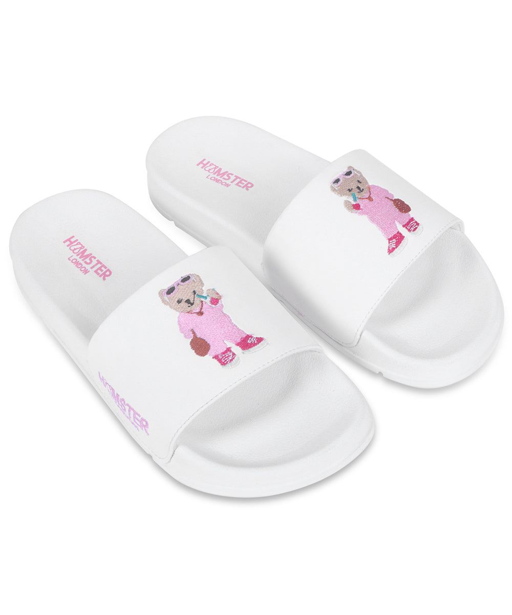Hamster London Ted H Coffee Run Slides White