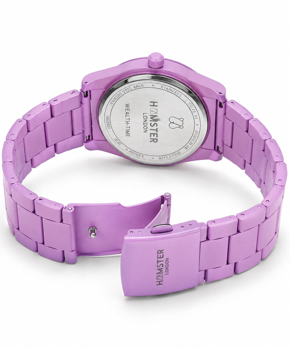 Hamster London High Candy Watch Purple
