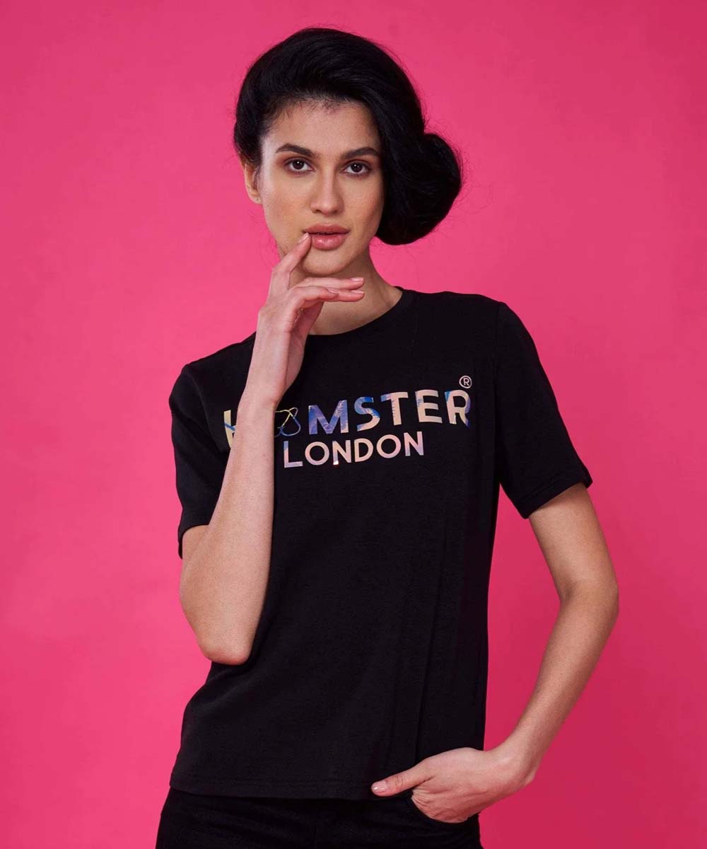 Hamster London Classic Holo Party T Shirt