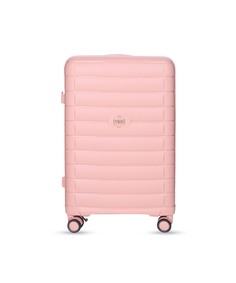 Hamster London Zero Weight Luggage Pink 24in