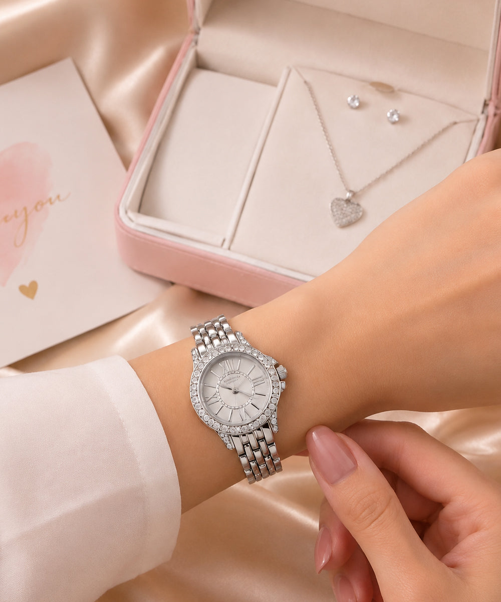 Hamster London Shukra Women Silver Watch