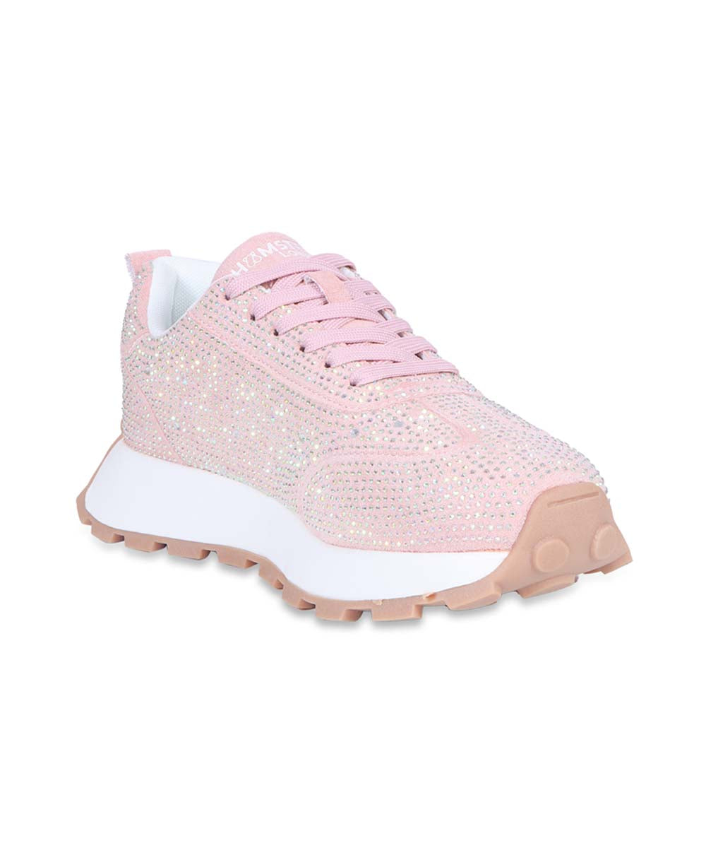 Hamster London Love Stone Pink Sneakers