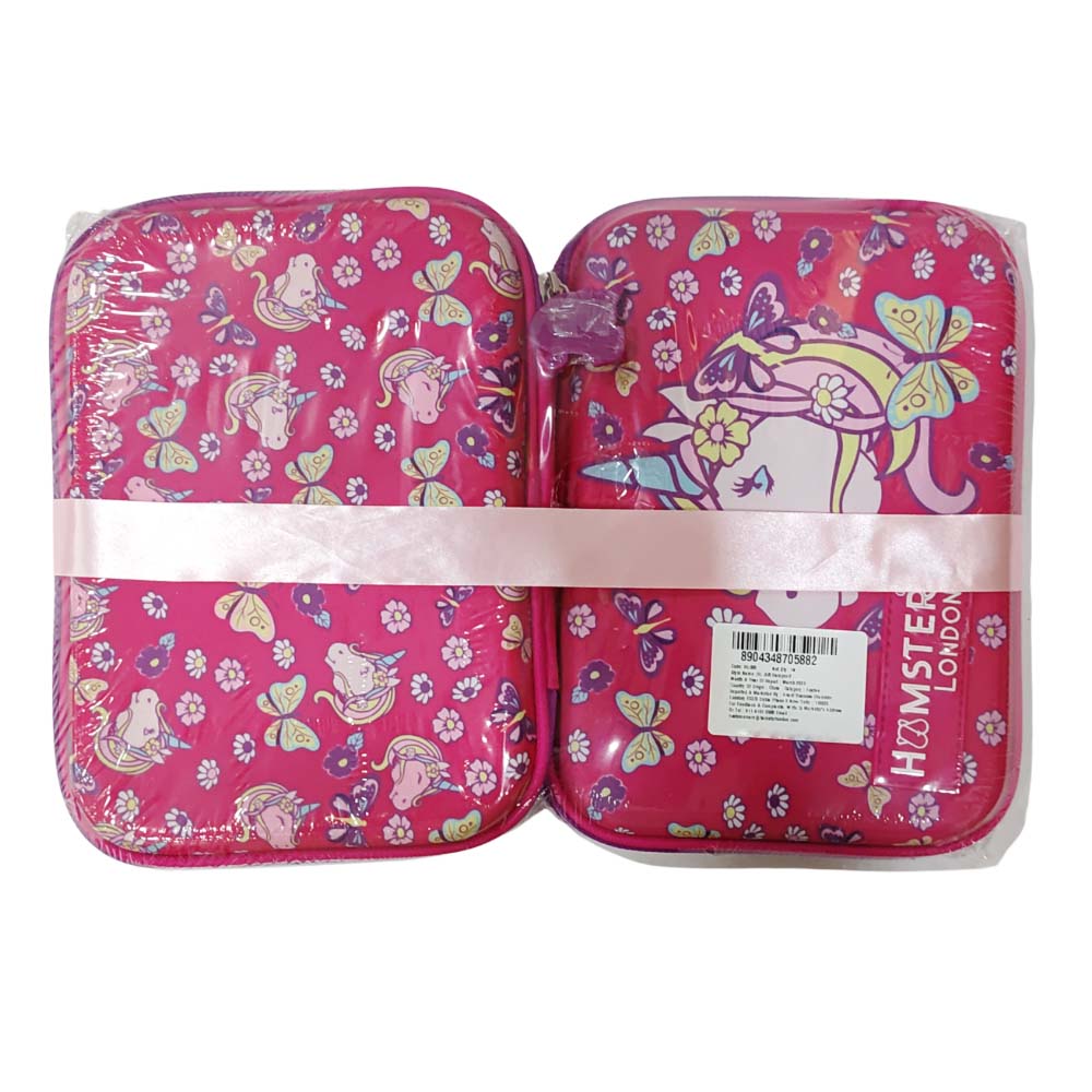 Hamster London Stationery Hardcase Combo – All-in-One Creative Kit Unicorn Pink