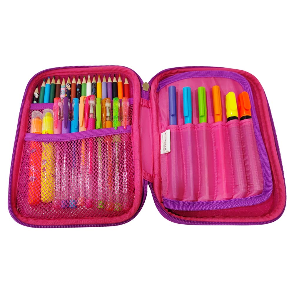 Hamster London Stationery Hardcase Combo – All-in-One Creative Kit Unicorn Pink